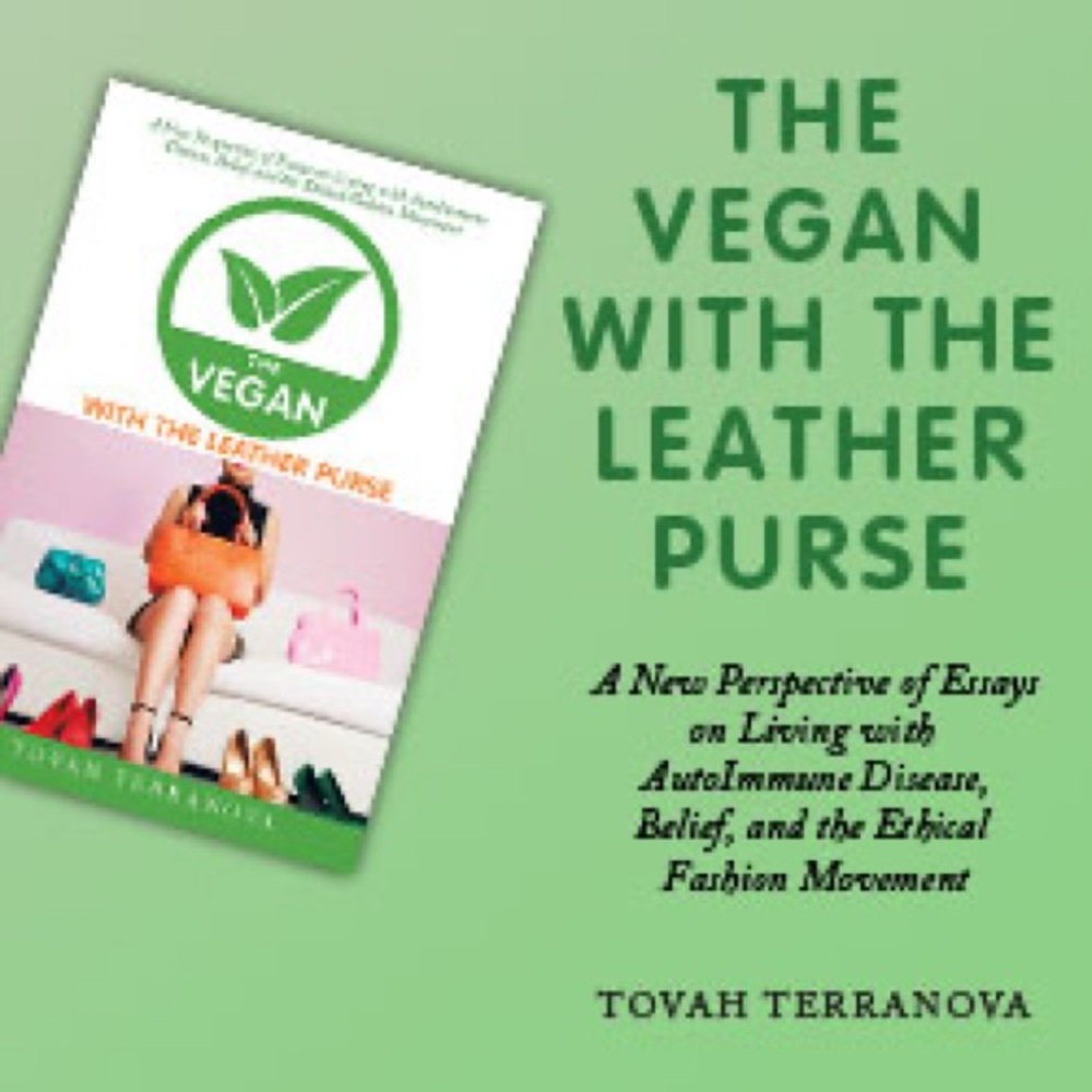 The Vegan with the Leather Purse 👛 
Now available on Amazon.